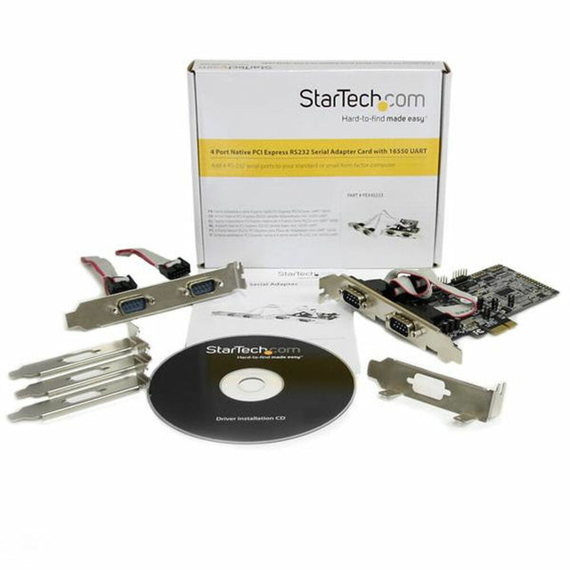 Carte PCI Startech PEX4S553 4 Ports