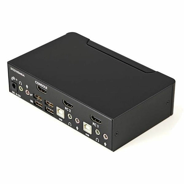 Switch KVM Startech SV231HDMIUA FHD HDMI USB Noir