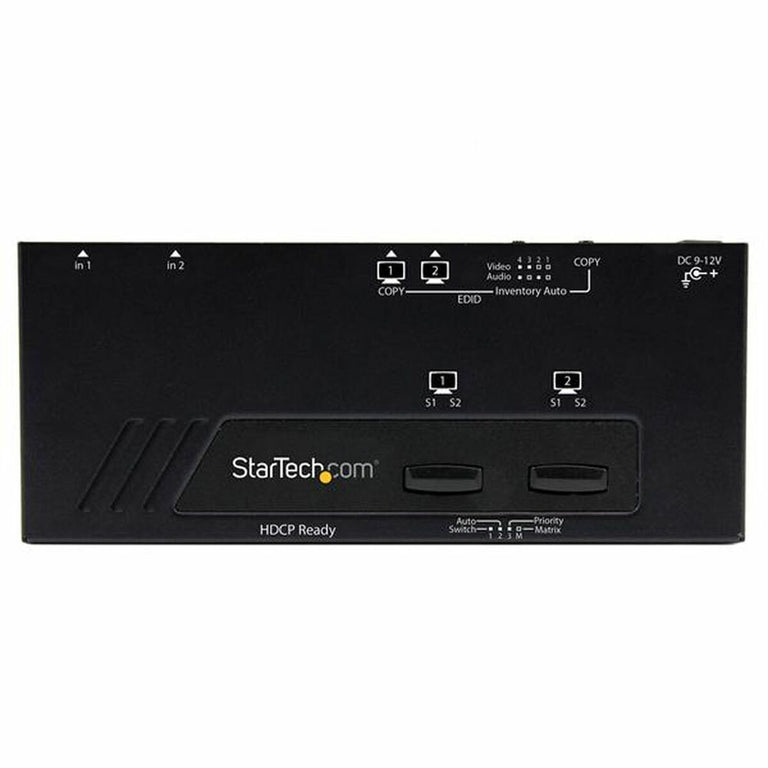 Switch HDMI Startech VS222HDQ Noir