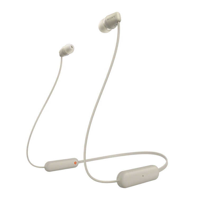 Oreillette Bluetooth Sony WI-C100 Beige