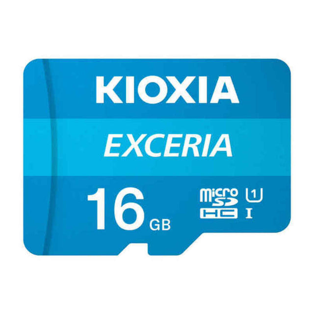 Carte Mémoire Micro SD avec Adaptateur Kioxia Exceria UHS-I Cours 10 Bleu