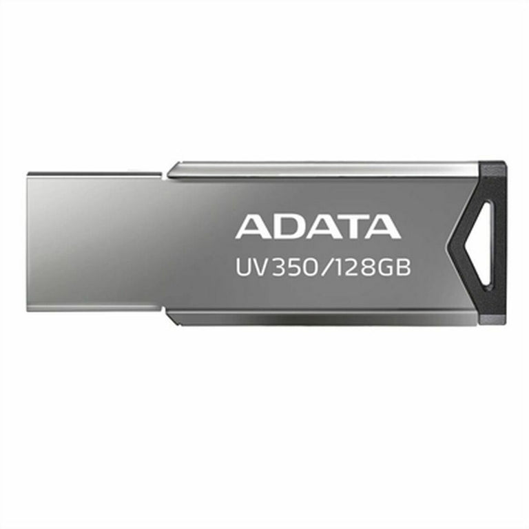 USB stick Adata UV350 128 GB Keychain Silver Black 128 GB