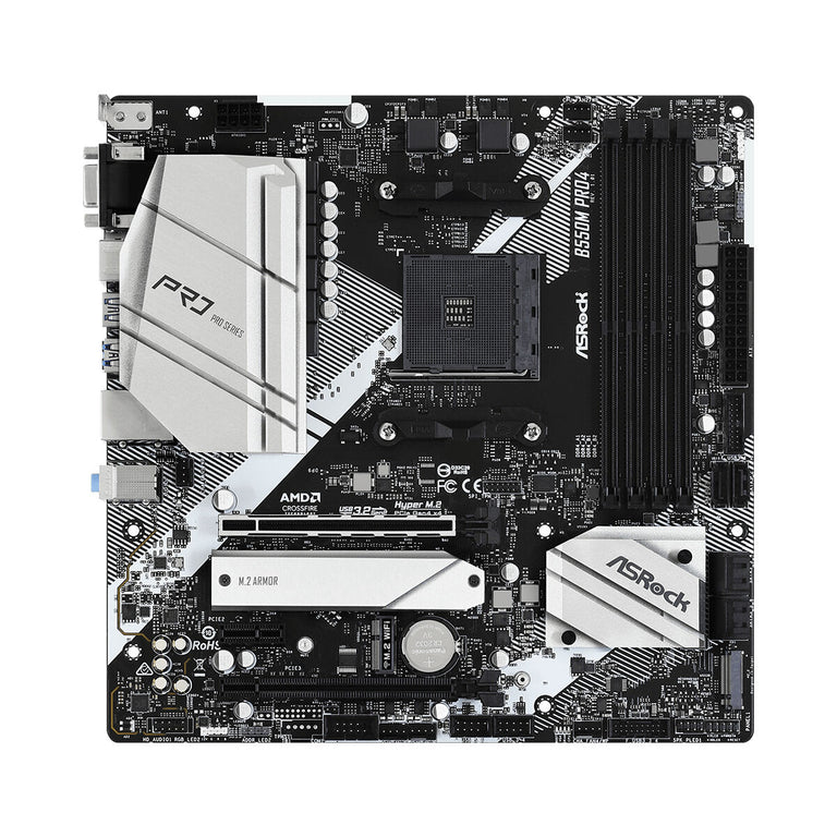 Carte Mère ASRock B550M Pro4 AMD B550 AMD AMD AM4