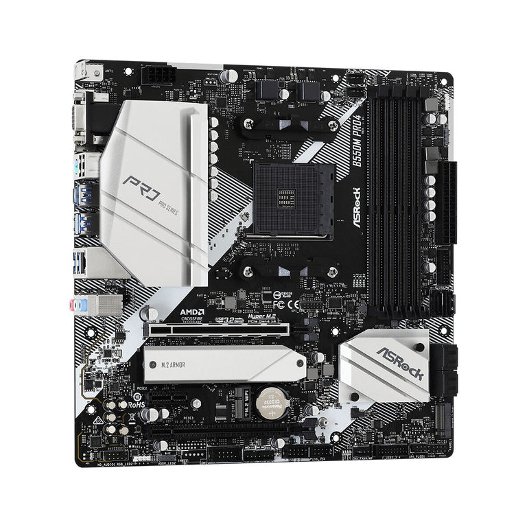 Carte Mère ASRock B550M Pro4 AMD B550 AMD AMD AM4