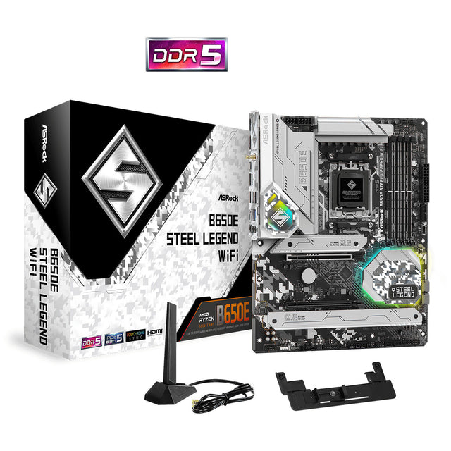 Motherboard ASRock B650E Steel Legend WiFi AMD AMD B650 AMD AM5