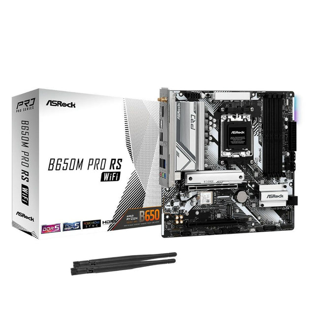 Motherboard ASRock B650M PRO RS WIFI Intel Wi-Fi 6 AMD B650 AMD AM5