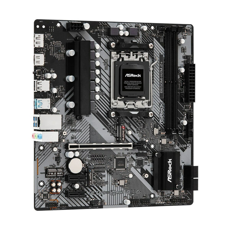 Motherboard ASRock B650M-H/M.2+ AMD B650 AMD AM5