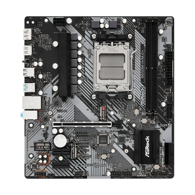 Motherboard ASRock B650M-H/M.2+ AMD B650 AMD AM5