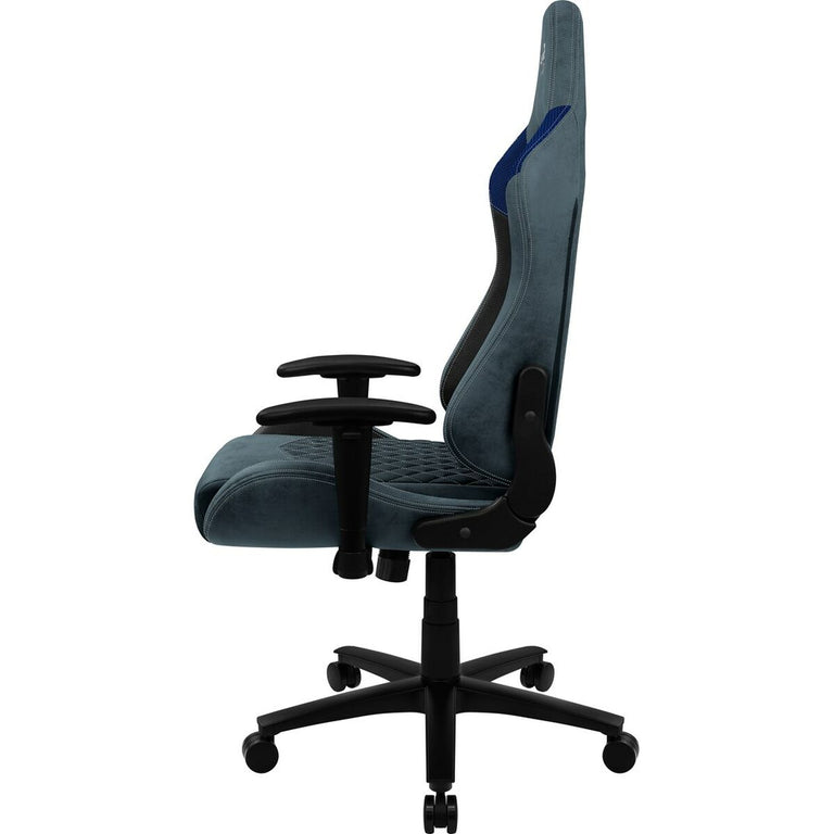 Chaise de jeu Aerocool DUKE AeroSuede 180º Bleu Noir/Bleu