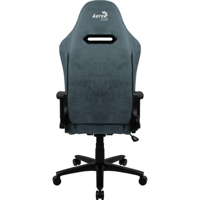 Chaise de jeu Aerocool DUKE AeroSuede 180º Bleu Noir/Bleu