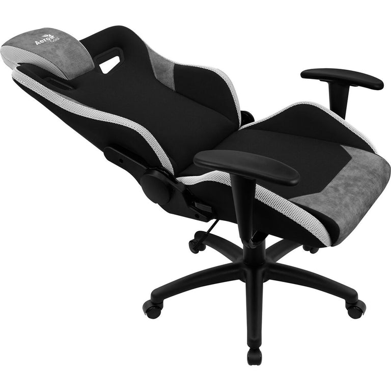 Gaming Chair Aerocool COUNT AeroSuede 180º Black Grey