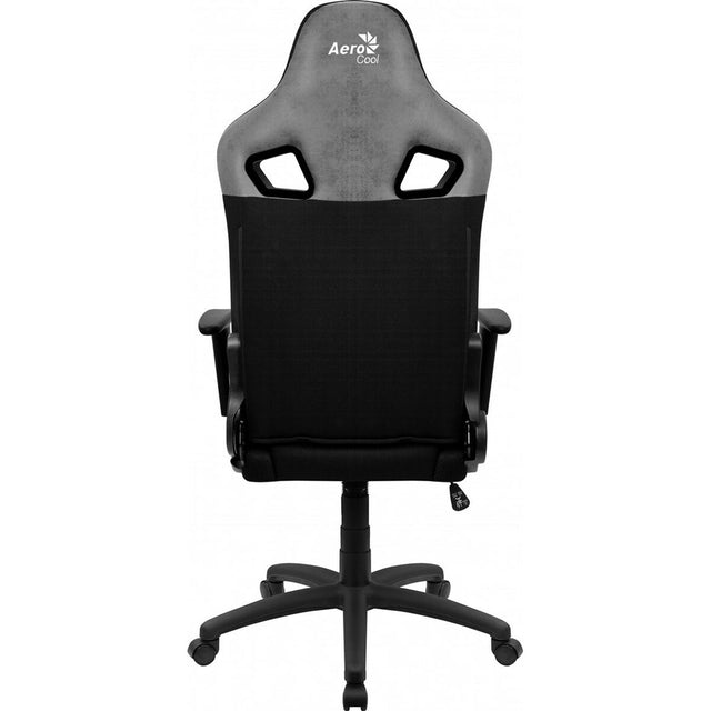 Chaise de jeu Aerocool EARL AeroSuede 180º Noir Gris