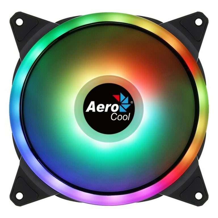 Ventillateur de cabine Aerocool DUO14 ARGB Ø 14 cm