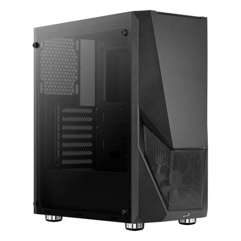 Boîtier ATX semi-tour Aerocool PGS Zauron FRGB-G-BK-V1 Noir