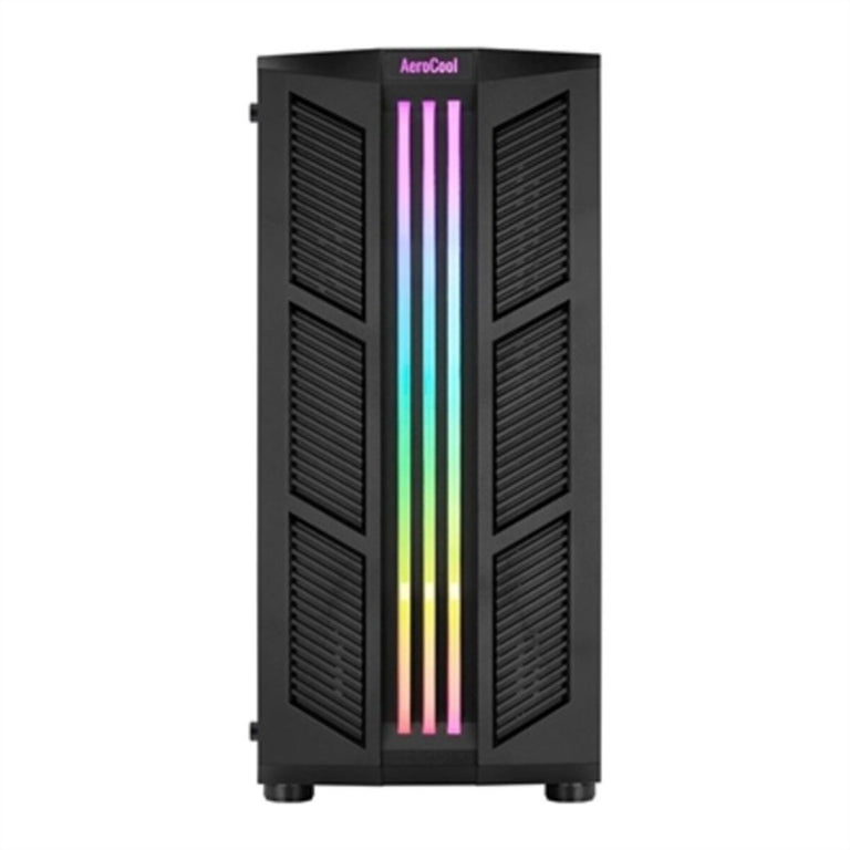 Boîtier Demi Tour Micro ATX / ATX/ ITX Aerocool Prime RGB Noir