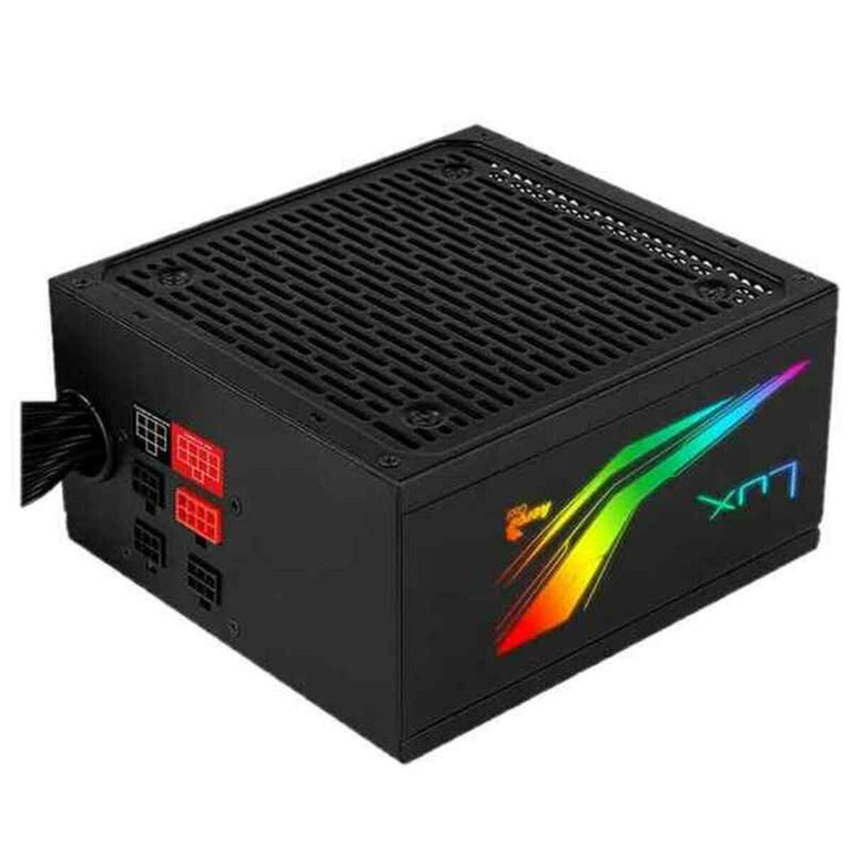 Bloc d’Alimentation Aerocool LUXRGB850M 850 W 130 W 840 W 80 Plus Bronze Noir