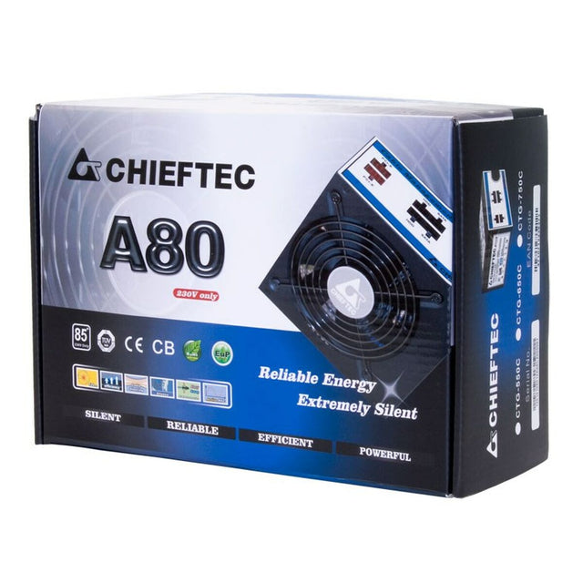 Bloc d’Alimentation Chieftec CTG-550C ATX 550 W 80 PLUS