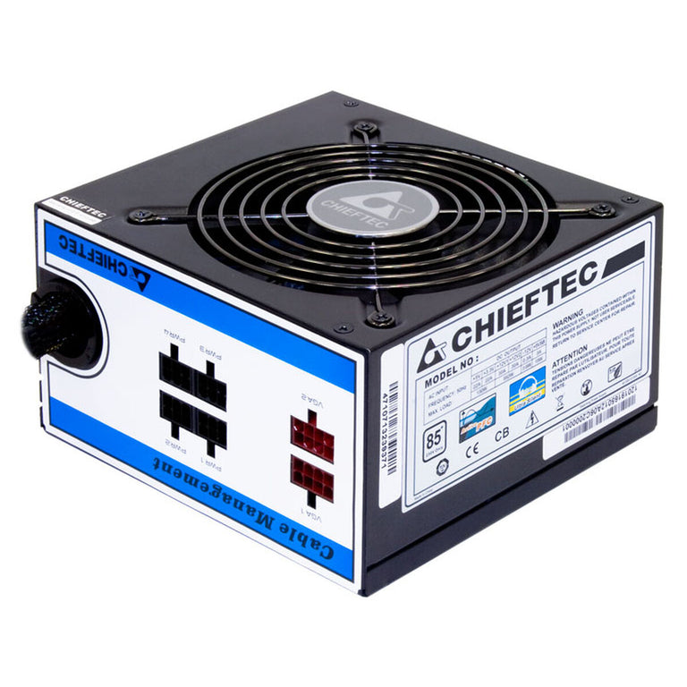 Bloc d’Alimentation Chieftec CTG-750C 750 W 130 W RoHS CE 80 PLUS FCC Modulaire ATX