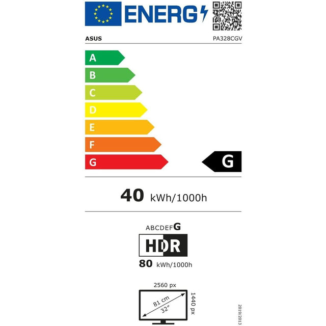 Écran Asus 90LM06R1-B01170 32" LED IPS Flicker free 165 Hz 50-60  Hz