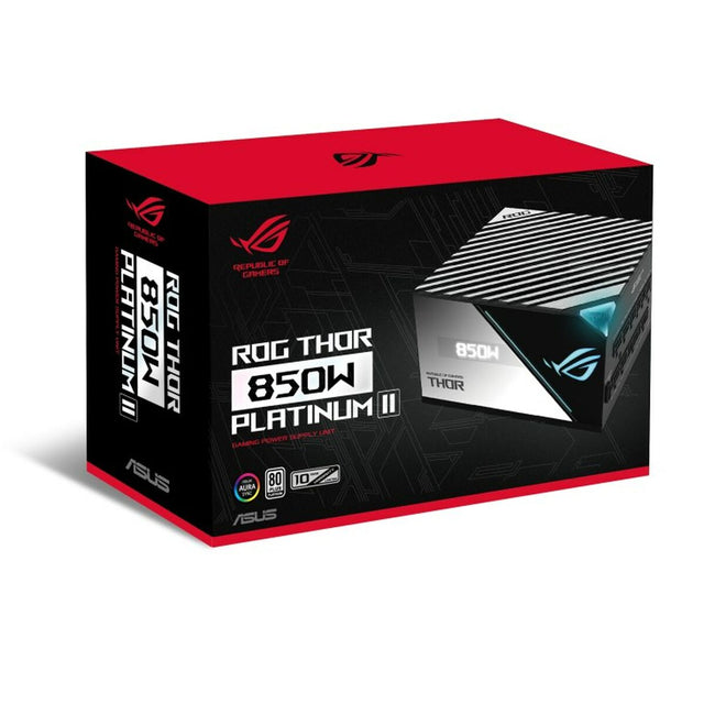 Bloc d’Alimentation Asus ROG THOR Platinum II 850 W RoHS 80 PLUS Platinum 80 PLUS Titanium