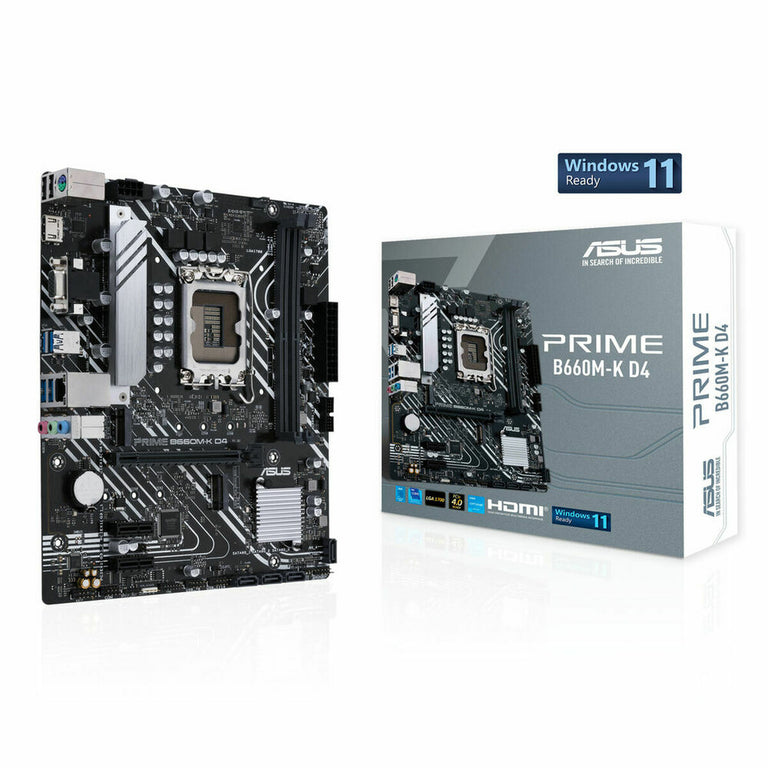 Carte Mère Asus ASUCMPB660MK0 mATX 4XDDR4 LGA 1700 Intel