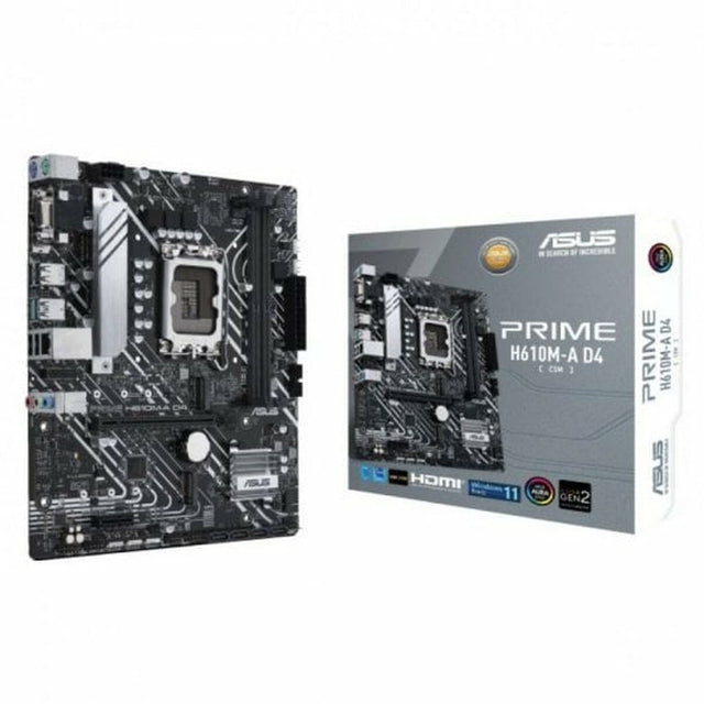 Carte Mère Asus PRIME H610M-A D4-CSM LGA 1700