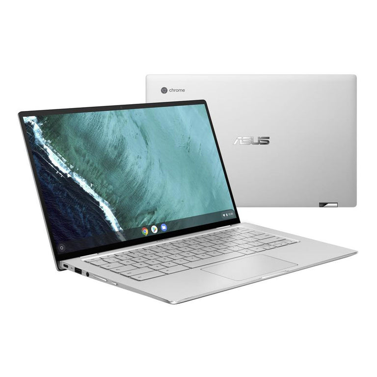 Ordinateur Portable Asus Chromebook Flip C434 Espagnol Qwerty 14" M3-8100Y 8 GB RAM 64 GB