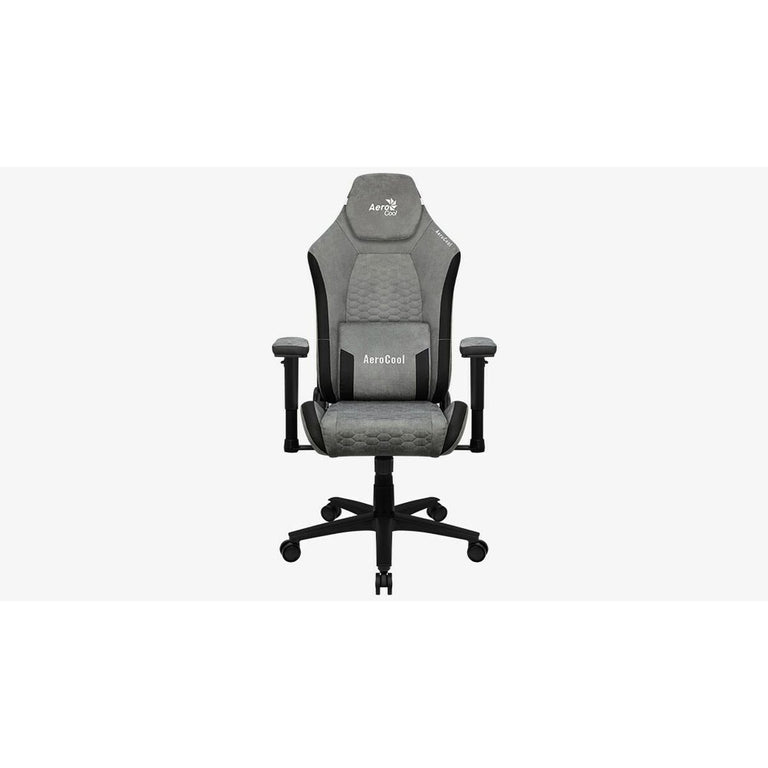 Gaming Chair Aerocool Crown AeroSuede Black Grey