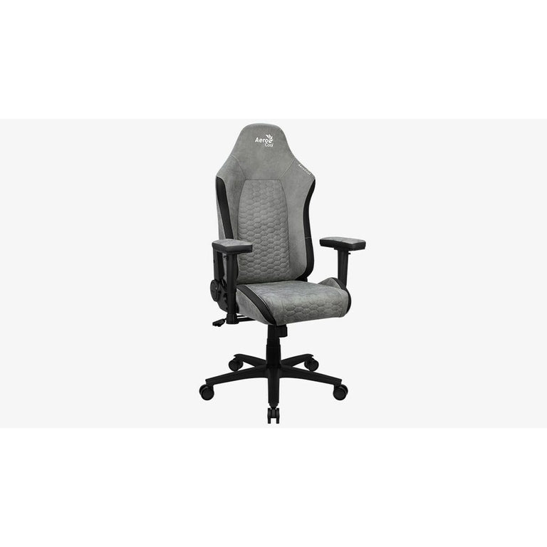 Gaming Chair Aerocool Crown AeroSuede Black Grey