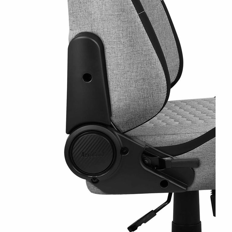 Chaise de jeu Aerocool AEROCROWN-ASH-GREY Gris Noir