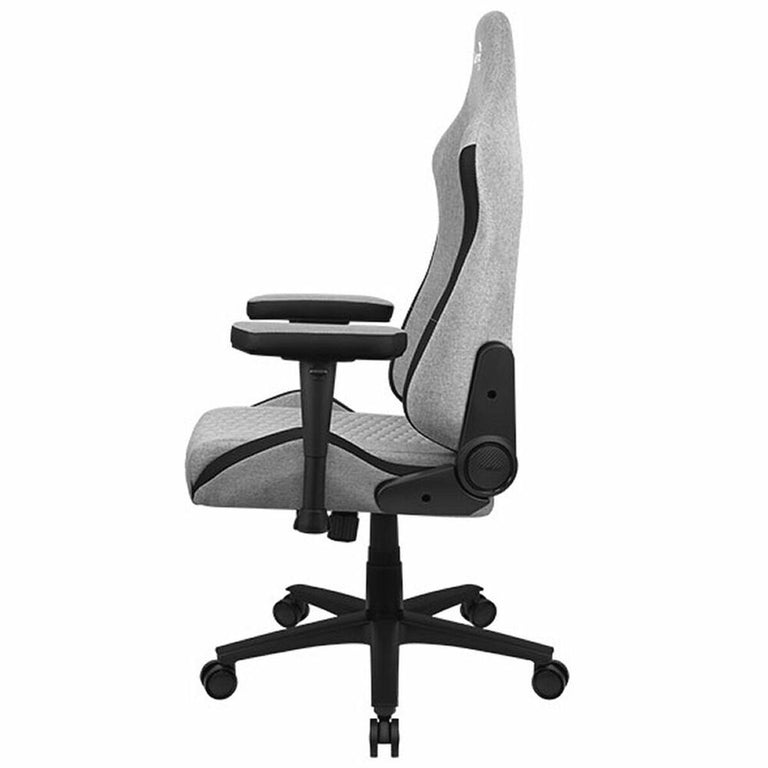 Chaise de jeu Aerocool AEROCROWN-ASH-GREY Gris Noir