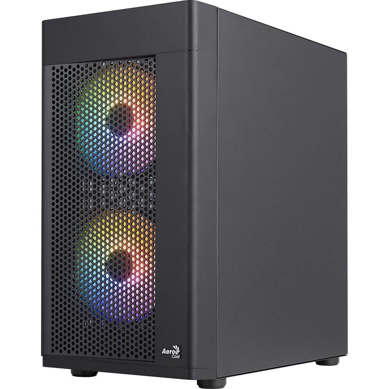 Boîtier ATX semi-tour Aerocool HEXFORMBKV2 Noir