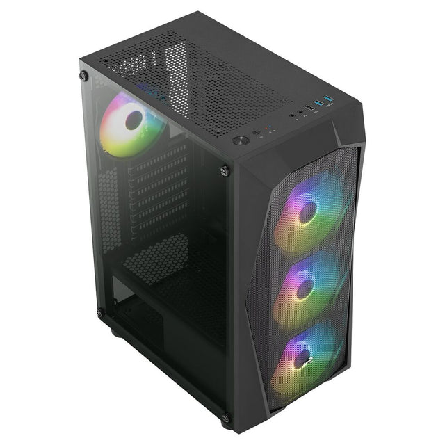 Boîtier ATX semi-tour Aerocool Falcon-A-BK-V1 Noir