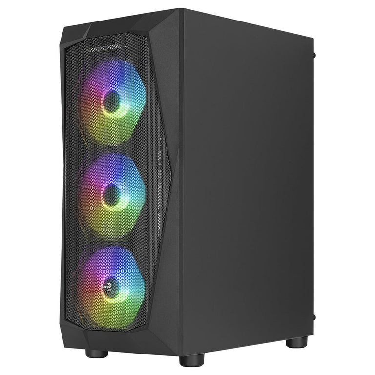 Boîtier ATX semi-tour Aerocool Falcon-A-BK-V1 Noir