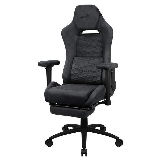 Chaise de jeu Aerocool ROYALSLATEGR Noir Gris