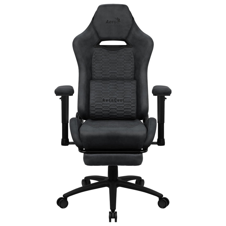 Chaise de jeu Aerocool ROYALSLATEGR Noir Gris