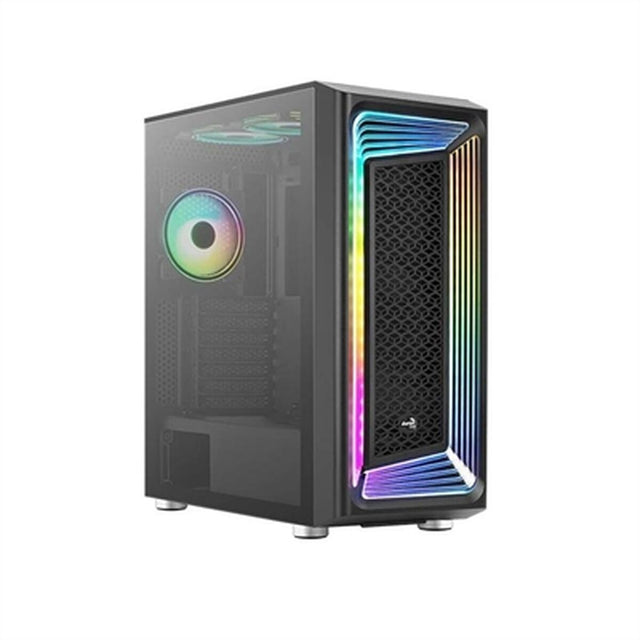 Boîtier ATX semi-tour Aerocool INTERSTELLAR-G-BK-V1 Noir