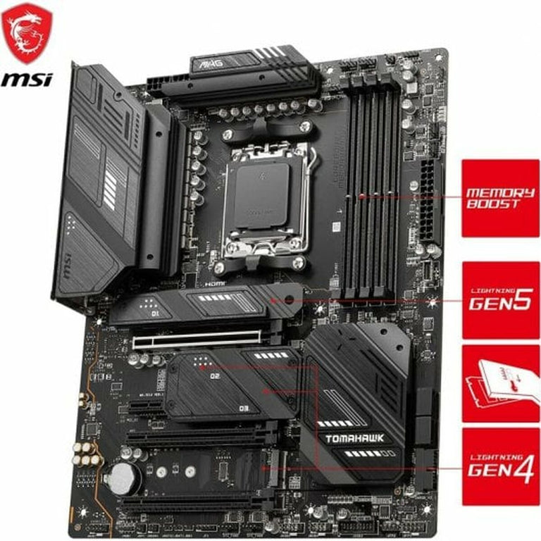 Carte Mère MSI MAG X670E TOMAHAWK WIFI AMD AMD X670 AMD AM5