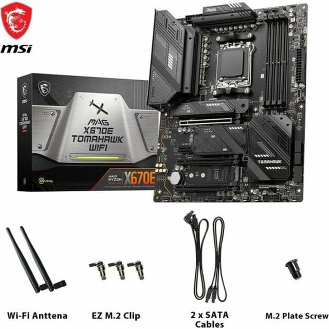 Carte Mère MSI MAG X670E TOMAHAWK WIFI AMD AMD X670 AMD AM5