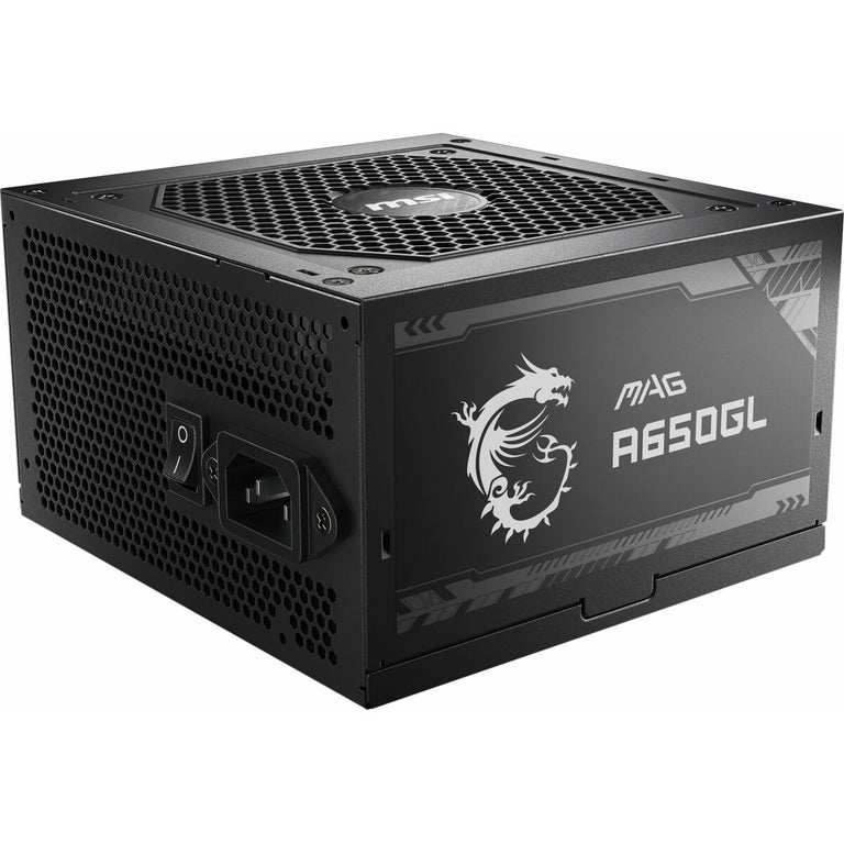 Bloc d’Alimentation MSI MAG A650GL Modulaire 650 W ATX 80 Plus Gold