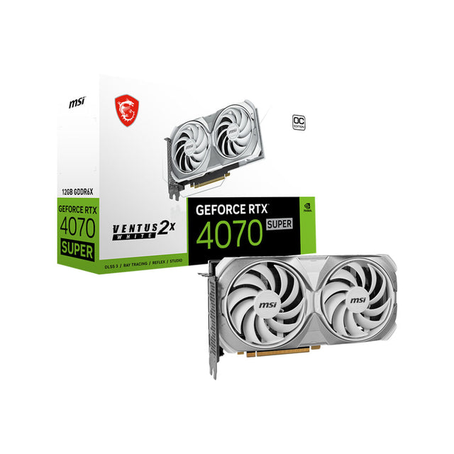 Carte Graphique MSI VENTUS 2X RTX 4070 SUPER 12 GB GDDR6X