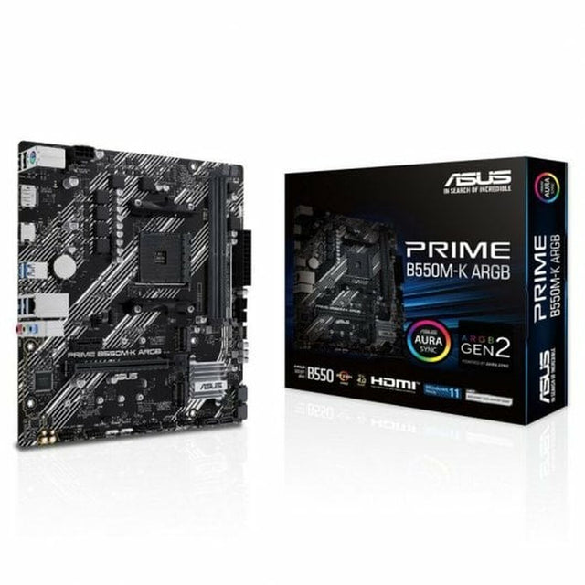 Carte Mère Asus B550M-K ARGB AMD B550