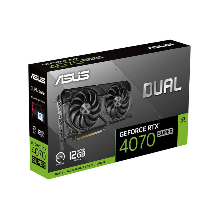 Carte Graphique Asus 90YV0KC1-M0NA00 RTX 4070 SUPER 12 GB GDDR6X