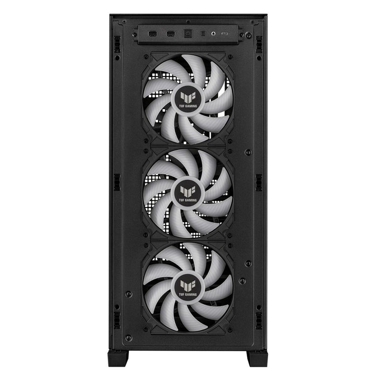 Boîtier ATX semi-tour Asus TUF GAMING GT302 TG ARGB Noir Multicouleur