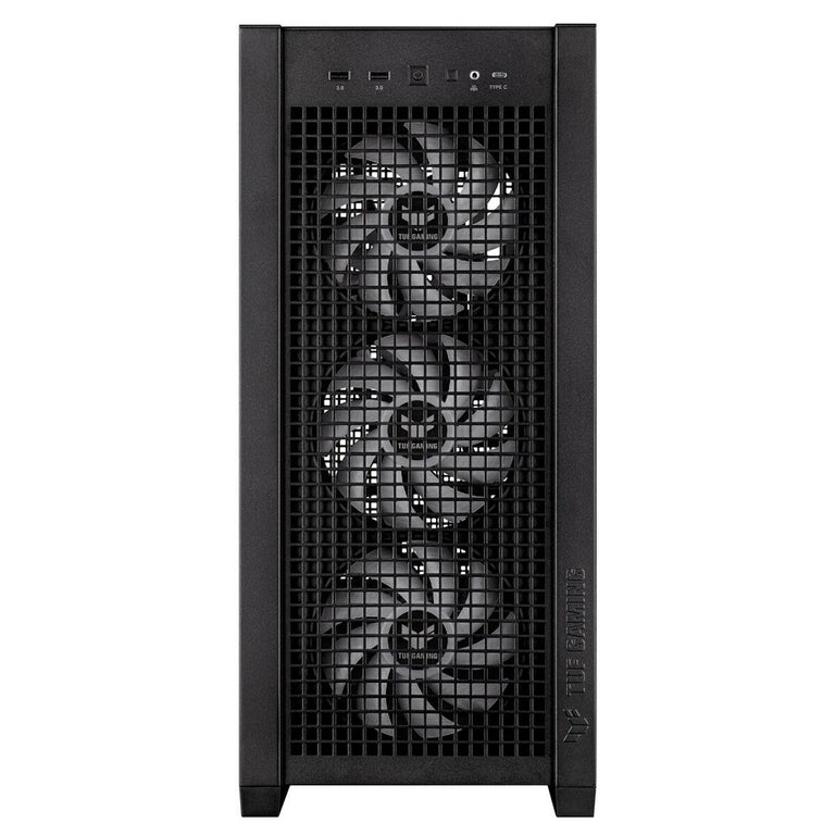 Boîtier ATX semi-tour Asus TUF GAMING GT302 TG ARGB Noir Multicouleur