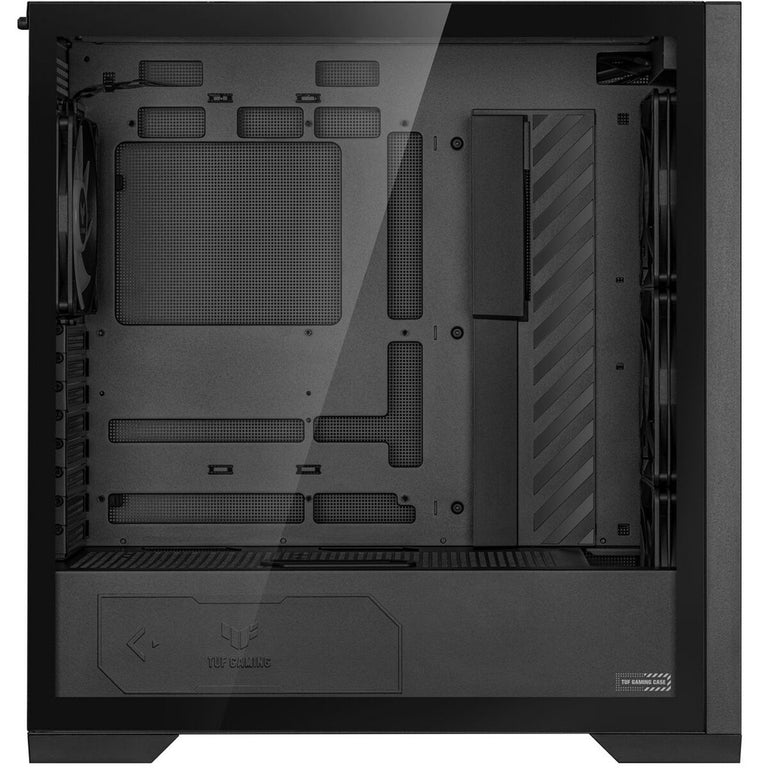 Boîtier ATX semi-tour Asus TUF GAMING GT302 TG ARGB Noir Multicouleur