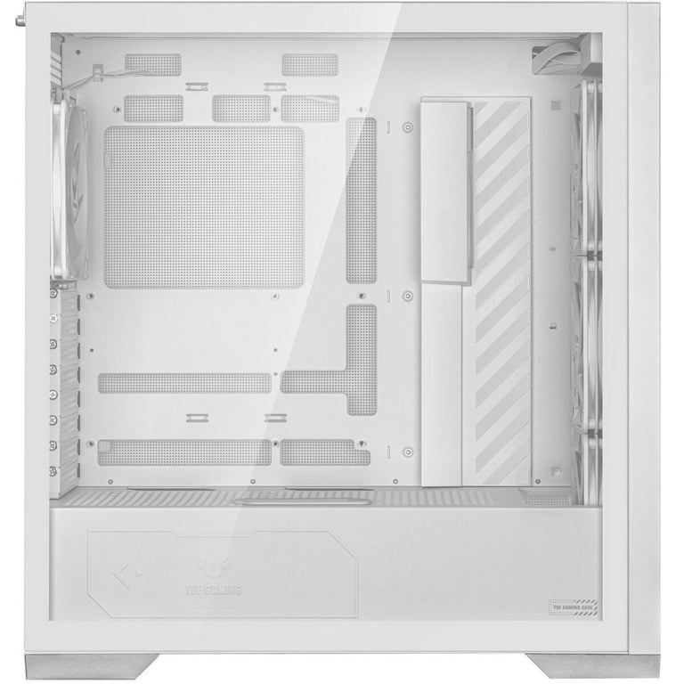 Boîtier ATX semi-tour Asus TUF GAMING GT302 TG ARGB Blanc Multicouleur