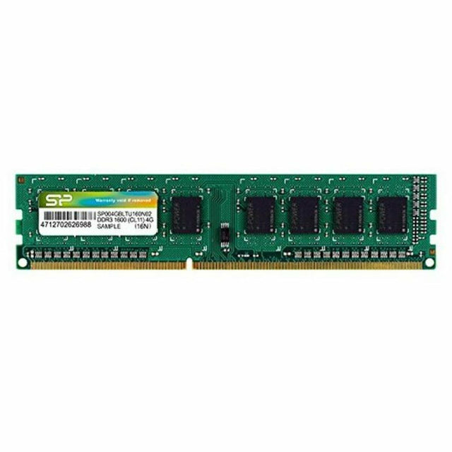 Mémoire RAM Silicon Power SP004GBLTU160N02 DDR3 240-pin DIMM 4 GB 1600 Mhz 4 GB DDR3 SDRAM