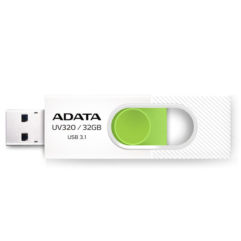 Clé USB Adata UV320 Blanc/Vert 32 GB