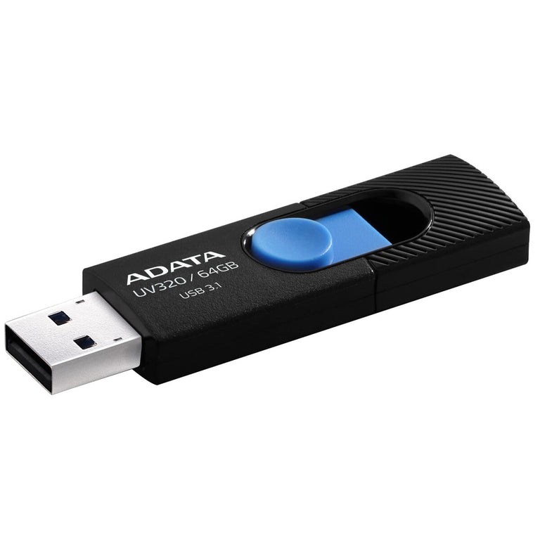 USB stick Adata UV320 Black/Blue 64 GB